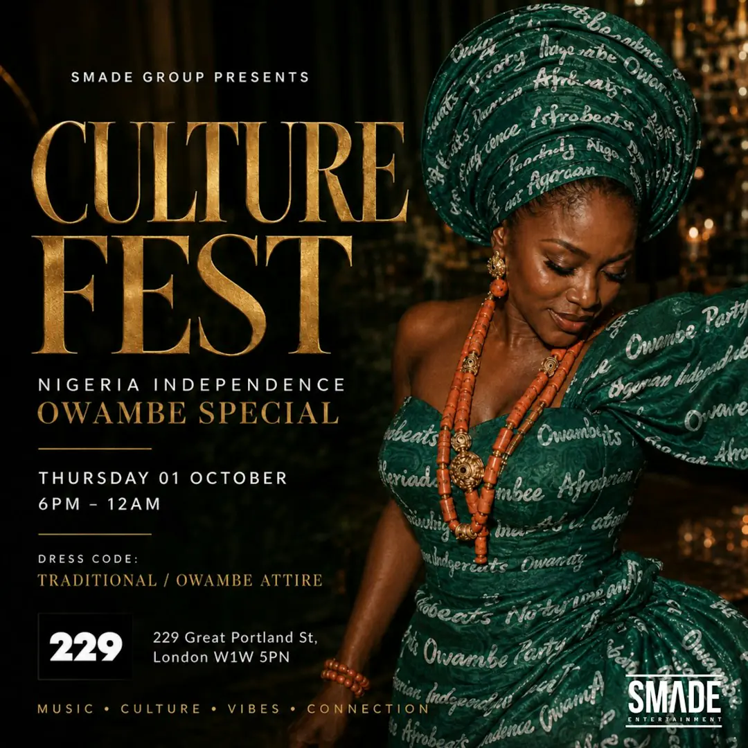 CULT4RE FEST - Nigeria Independence Owambe Special