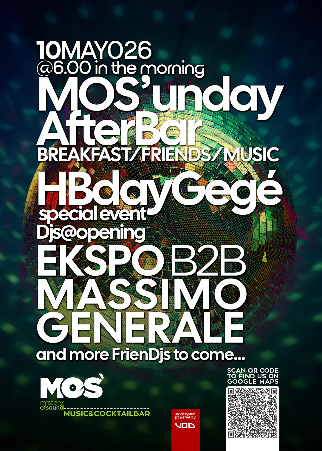 MOS'UNDAY AFTER BAR