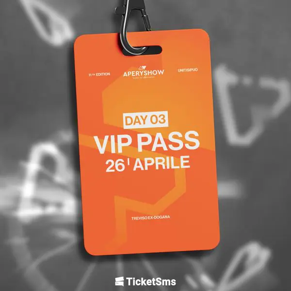 Aperyshow 2026 - Day Three - Vip Pass