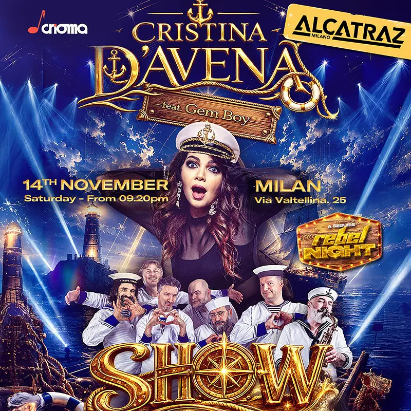 Cristina D'avena live + Rebel Night