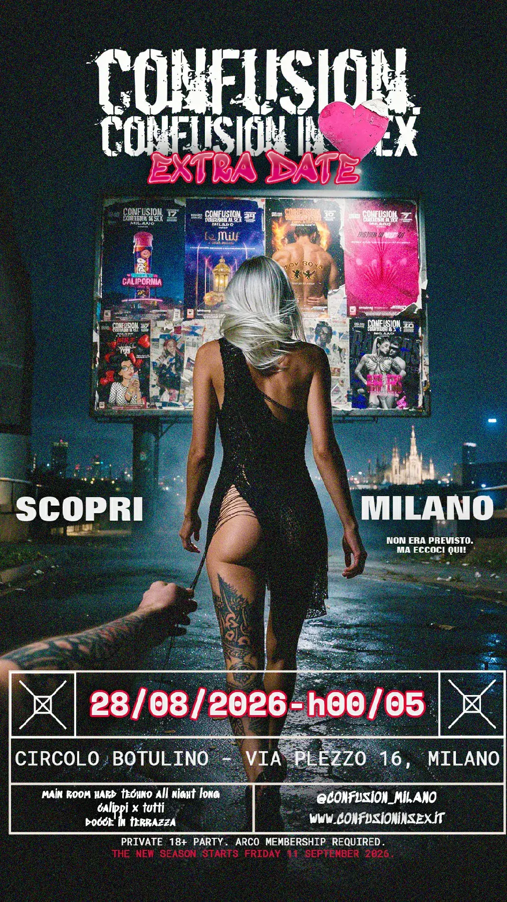 Confusion in sex *EXTRADATE* pres. 'Scopri Milano'