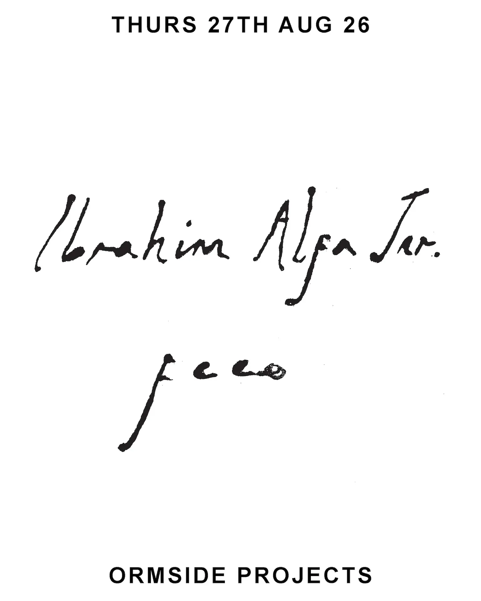 Ibrahim Alfa Jnr. & feeo
