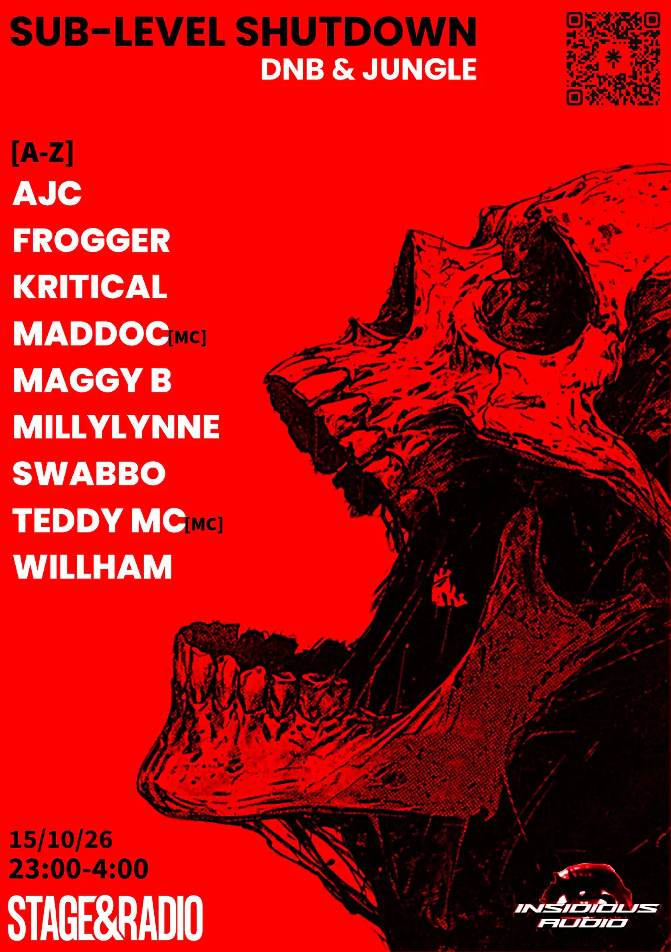 Sublevel Shutdown - DNB-Rave in Manchester im Stage + Radio