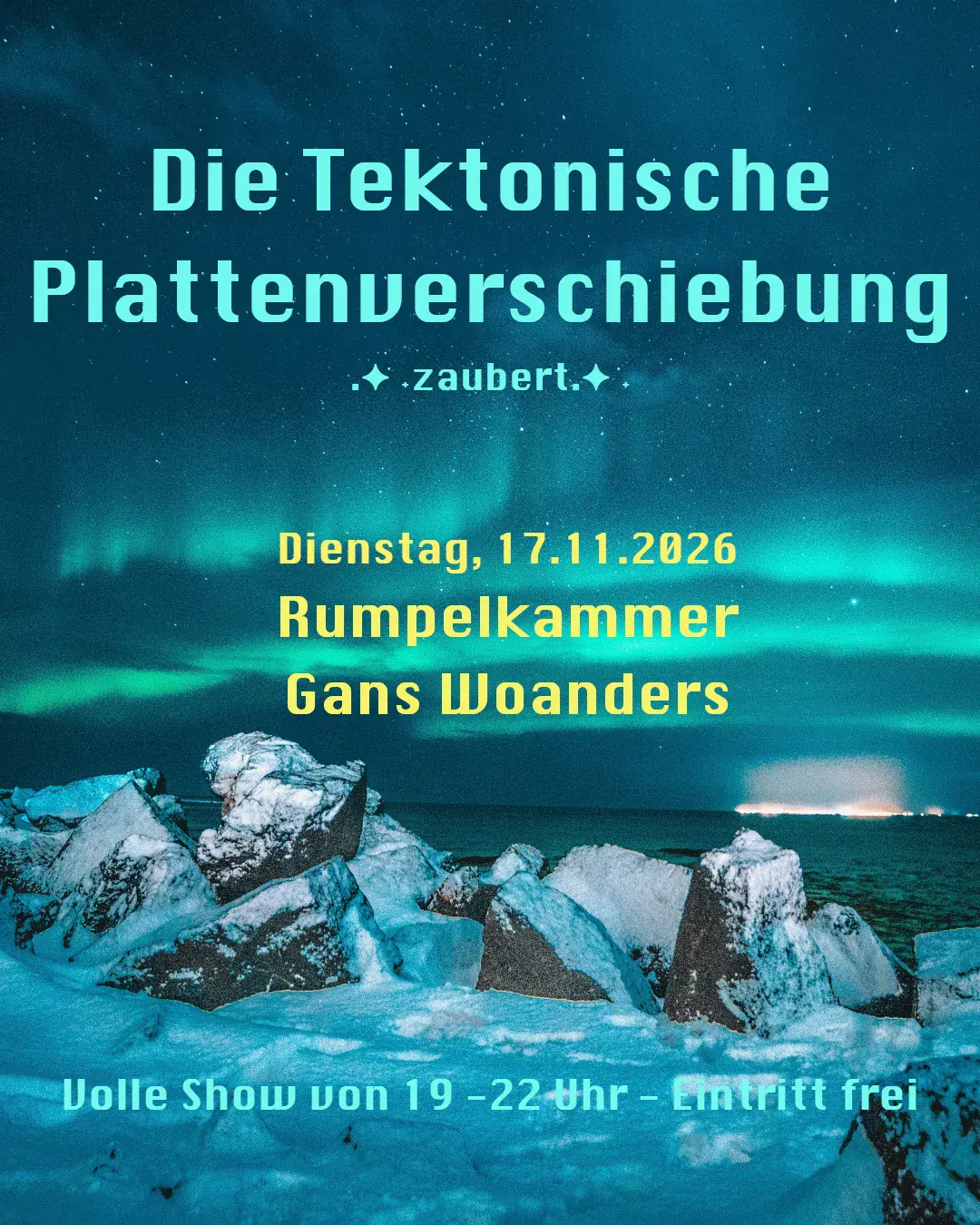 Die Tektonische Plattenverschiebung in der Rumpelkammer