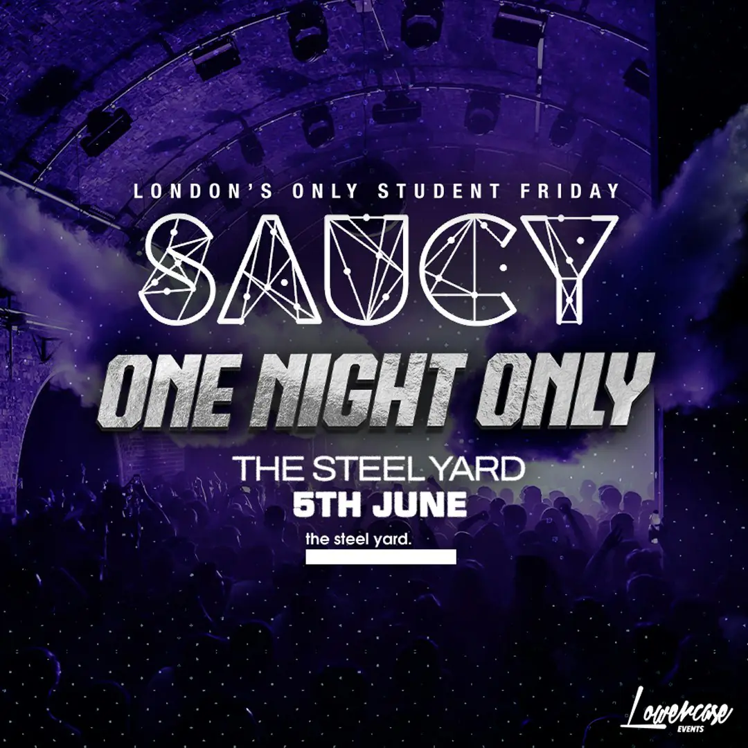 Saucy Fridays - One Night Only!