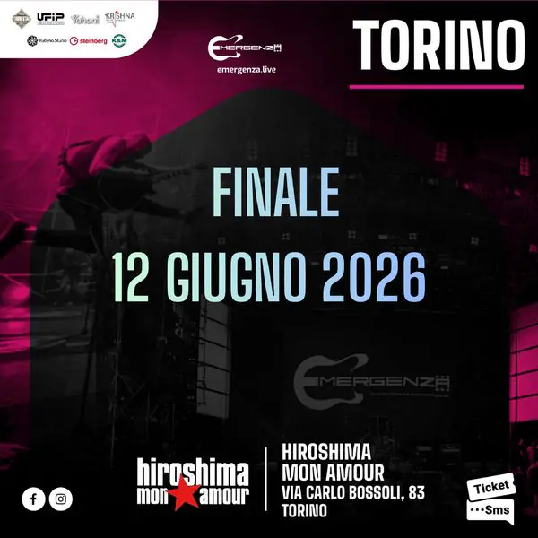 Emergenza Live Music - Finale Torino 2026