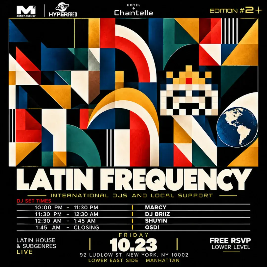 REGGAETON IN THE CITY - Latin Rooftop Party @ Hotel Chantelle