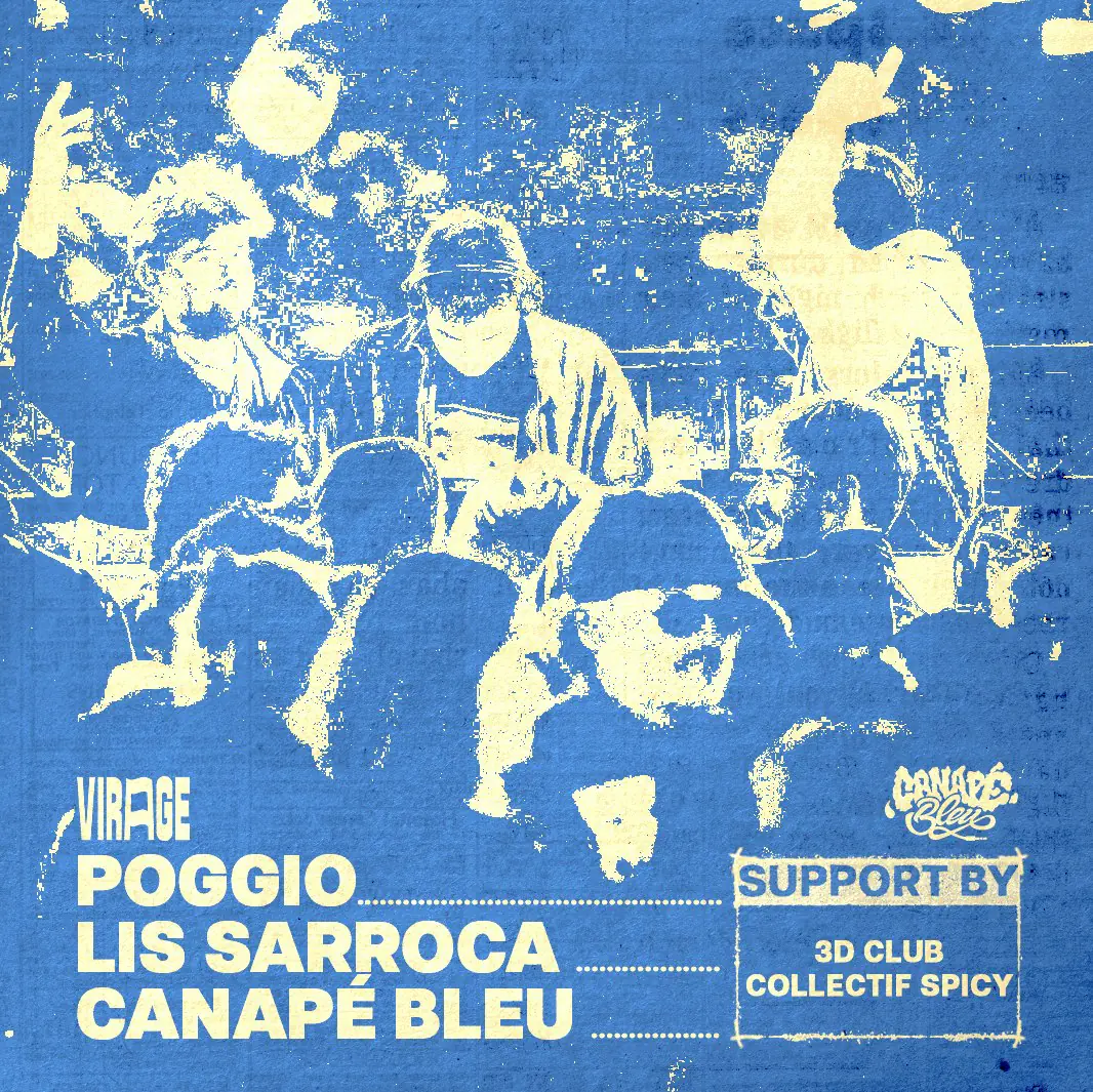 LE VIRAGE DU MERCREDI x CANAPÉ BLEU: POGGIO, LIS SARROCA
