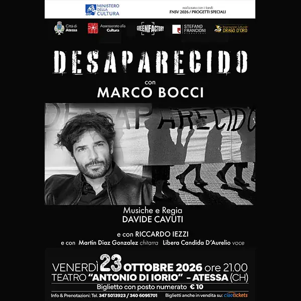 Desaparecido con Marco Bocci