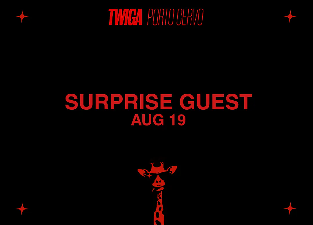 SURPRISE GUEST at TWIGA Porto Cervo