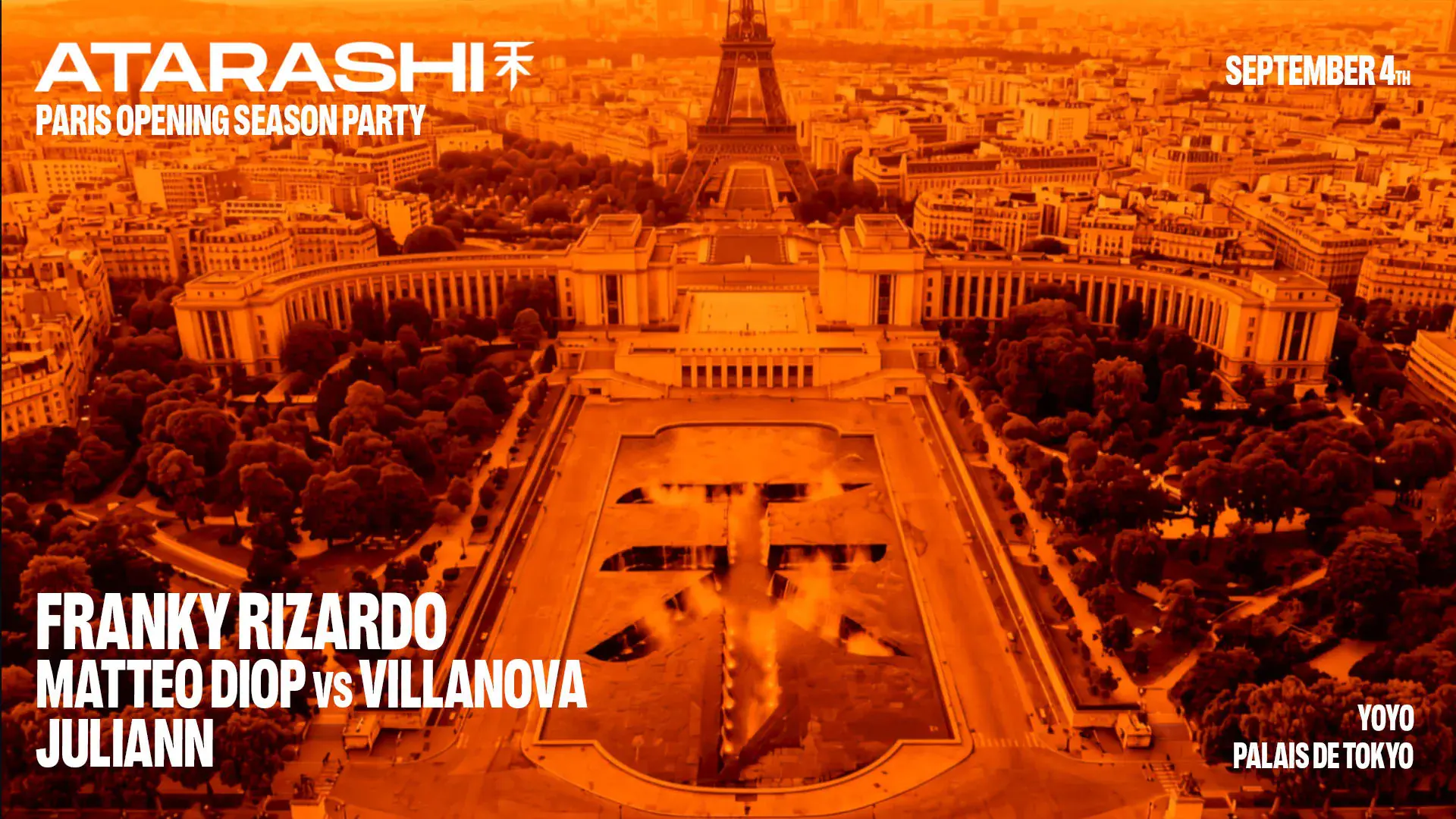 Atarashi Paris: Franky Rizardo, Matteo Diop & More