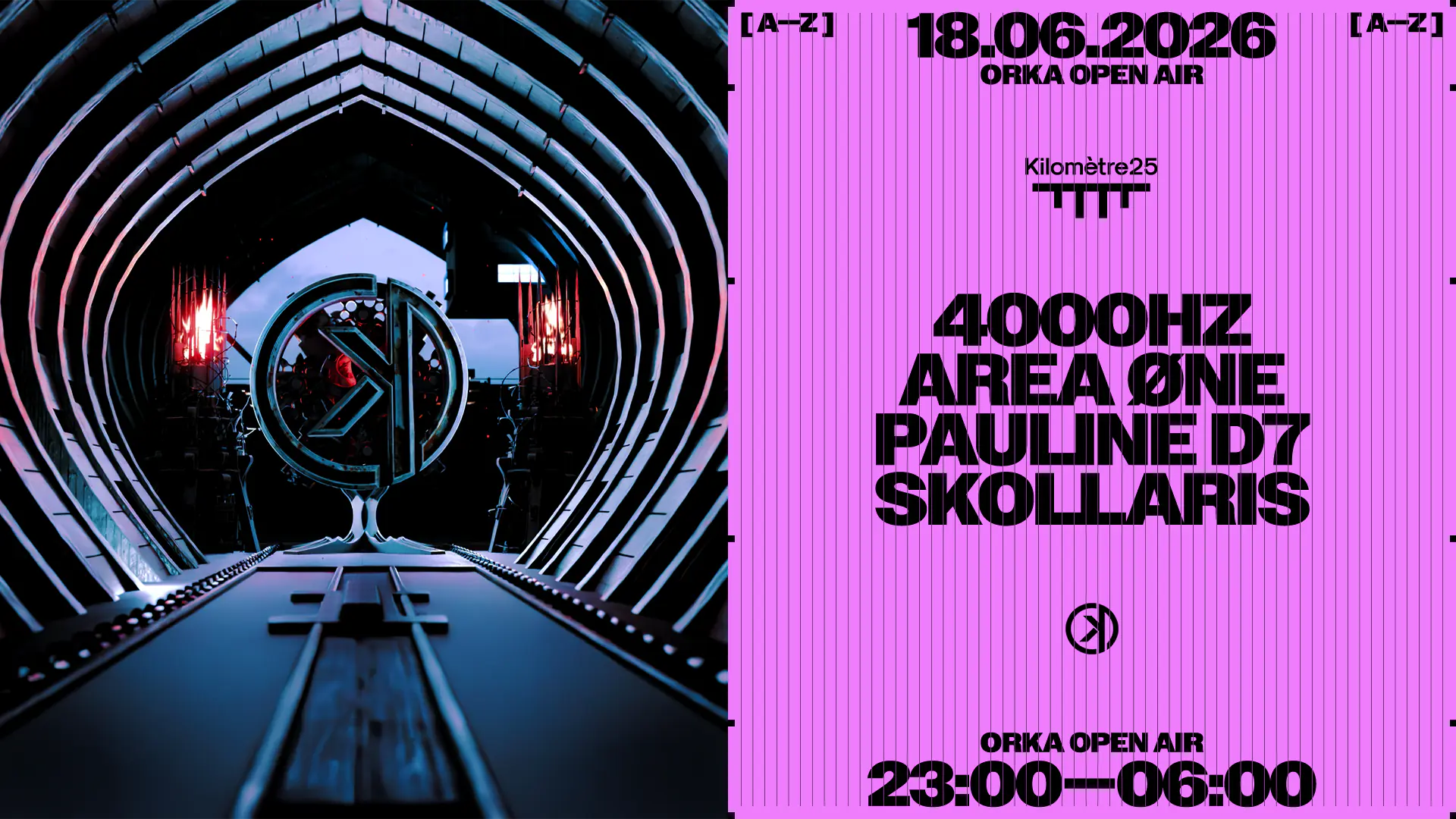 Orka: AREA ØNE, DJ RATZ, SKOLLARIS, PAULINE D7