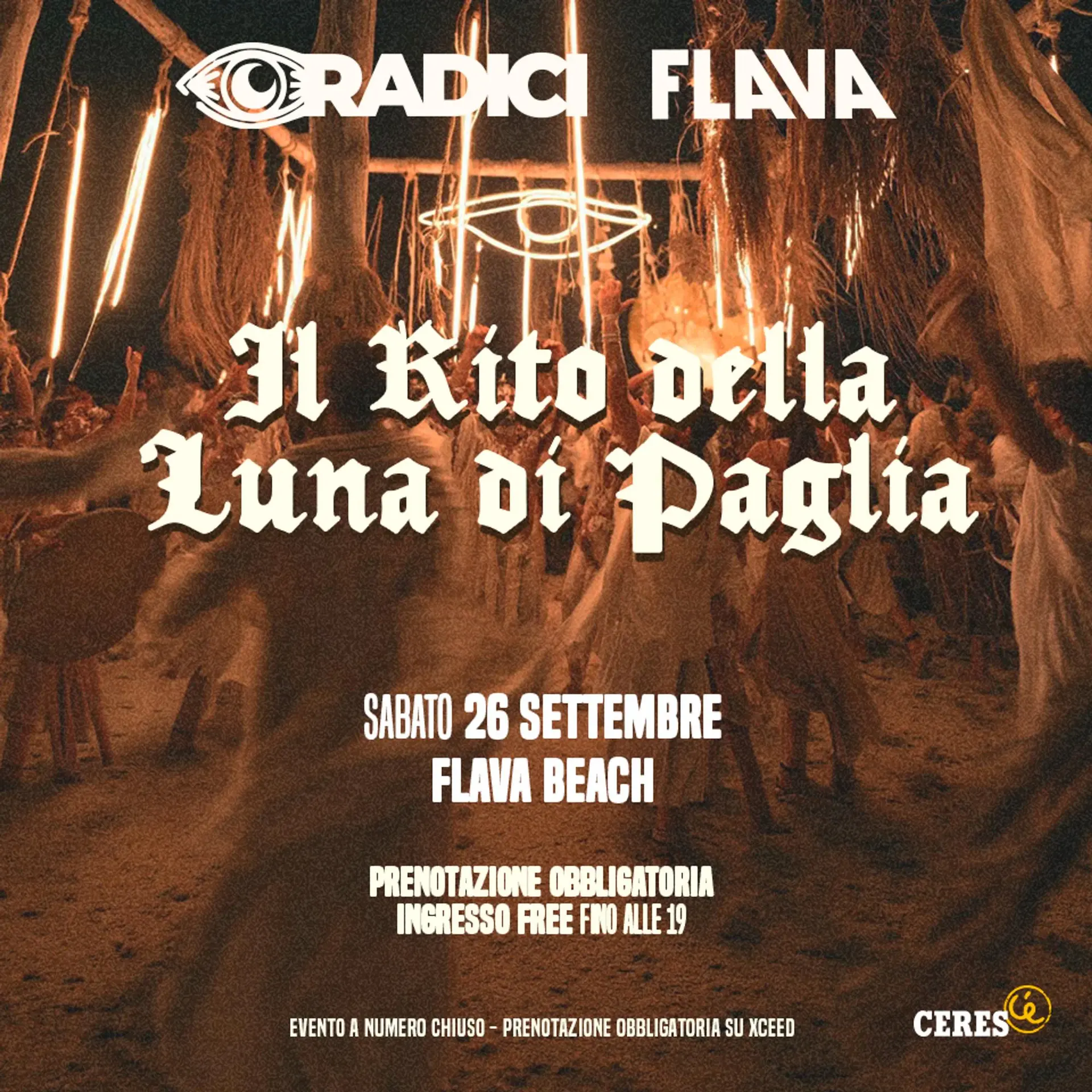 Il rito della Luna di Paglia @ Radici @ Flava Beach