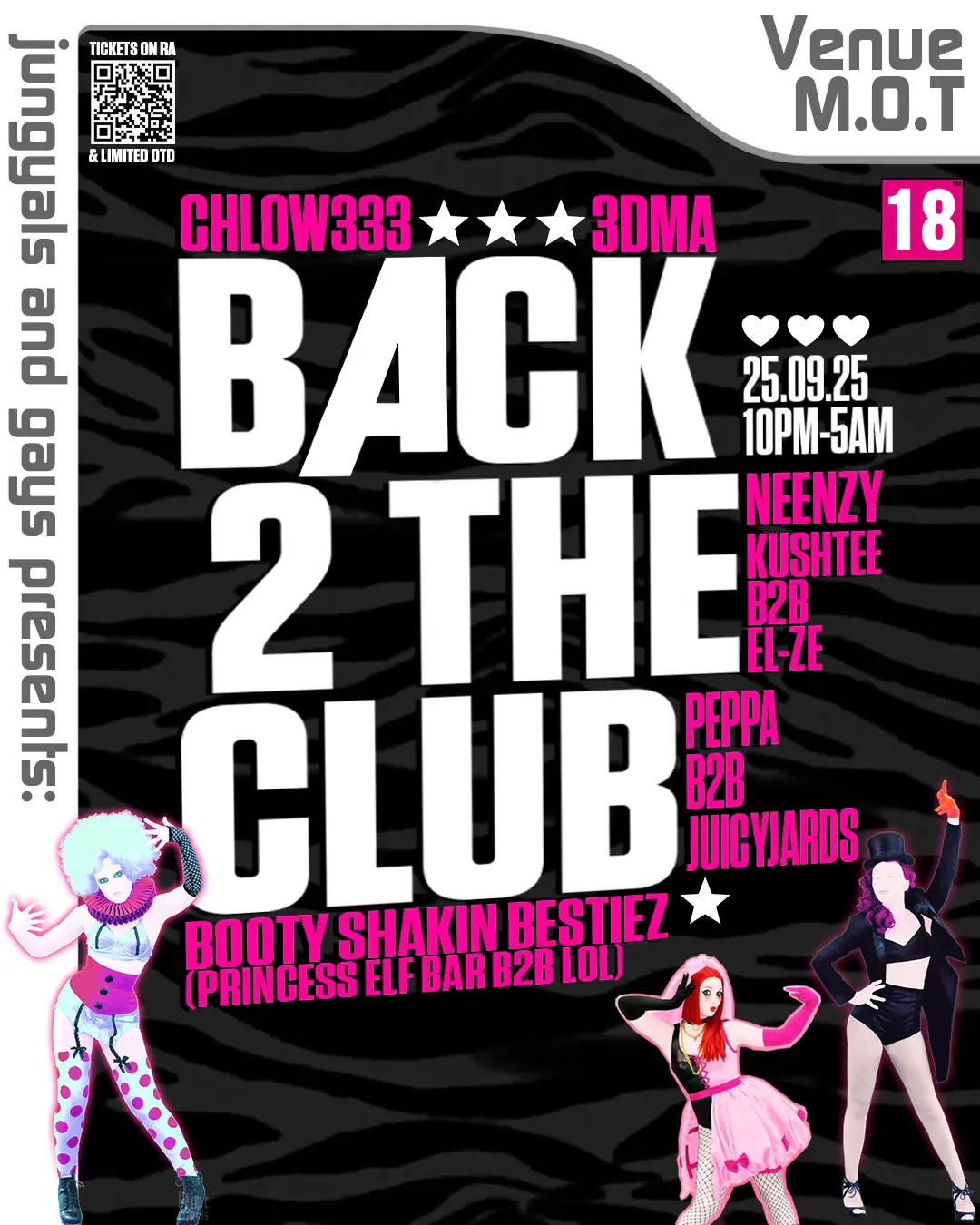 Jungyals and Gays presents: Back 2 the Club
