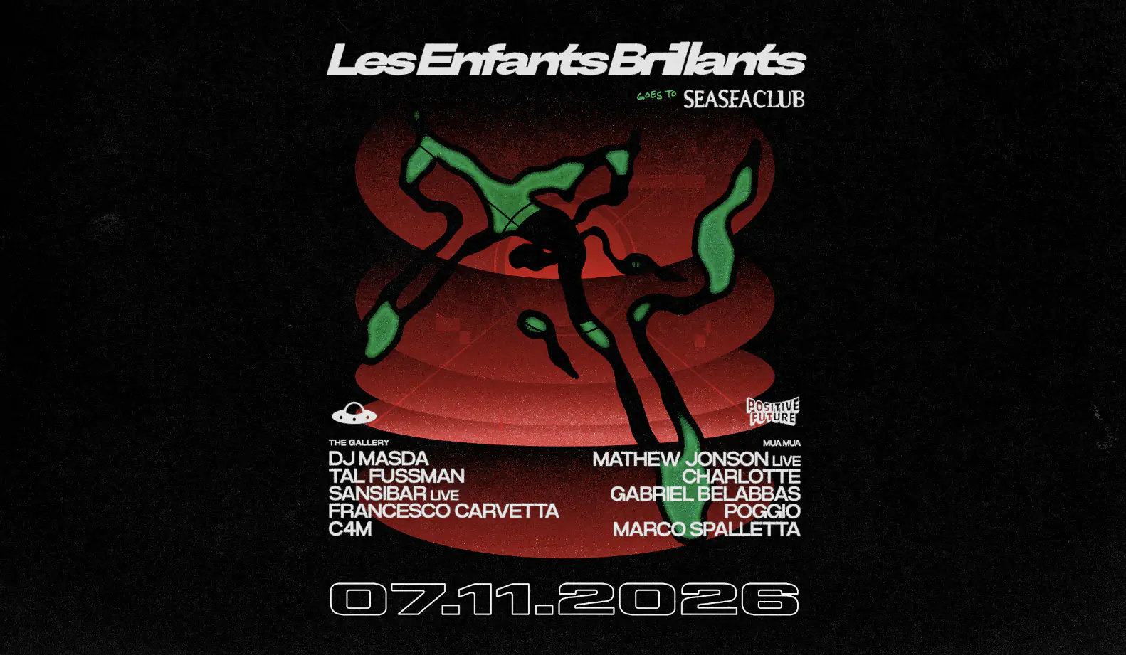 Les Enfants at Seaseaclub pres. DJ Masda, Mathew Jonson, Tal Fussman, Sansibar