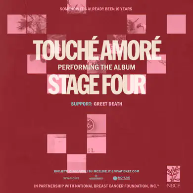 TOUCHÉ AMORÉ - ETAPA CUATRO 10 AÑOS DE ANIVERSARIO