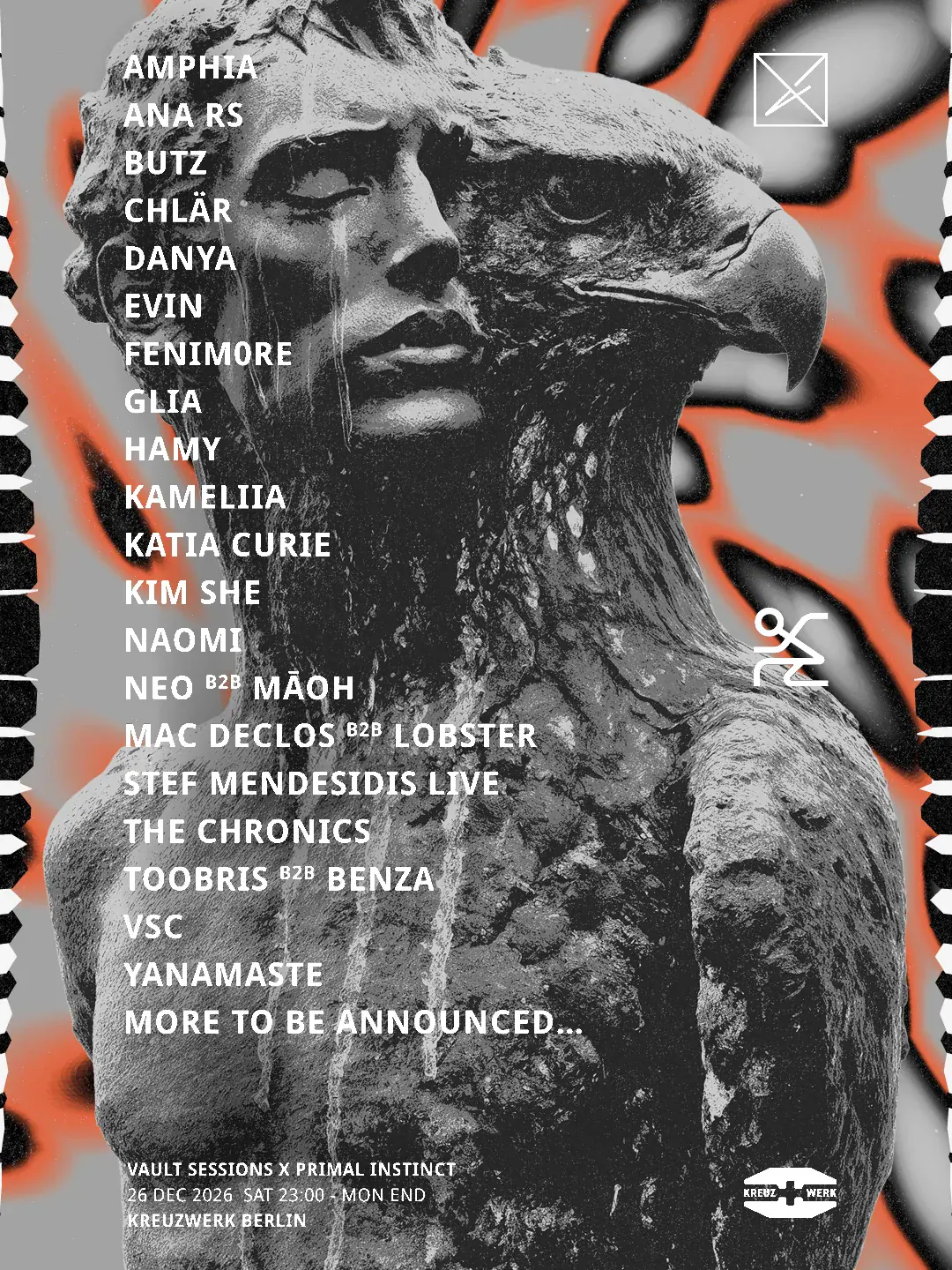 Vault Sessions x Primal Instinct - 32 HR WKNDR