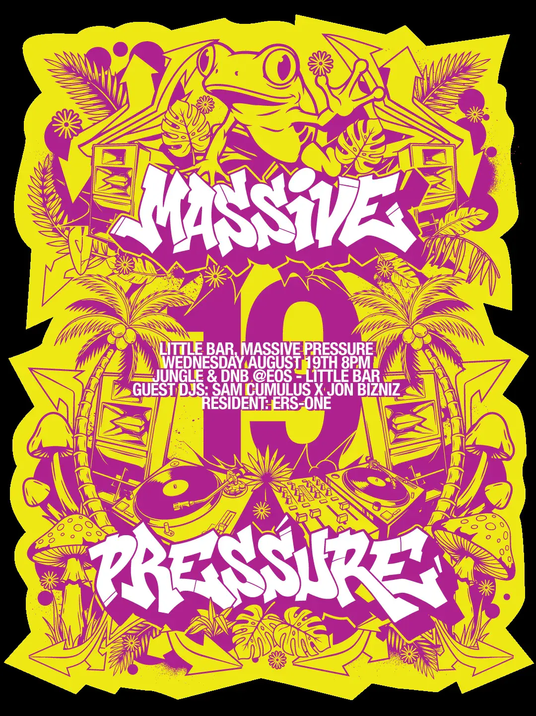 LITTLE BAR, MASSIVE PRESSURE - JUNGLE