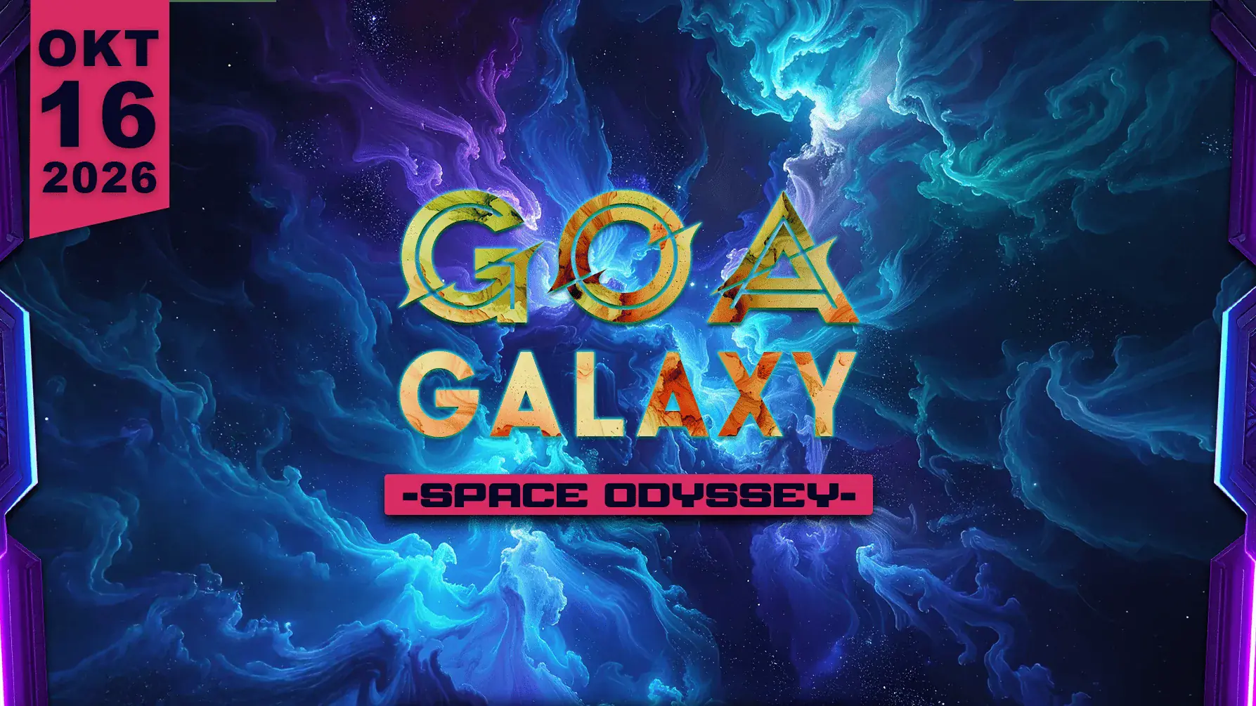 Goa Galaxy - Space Odyssey with DJinges Khan, Dropnik, FloorQuix uvm