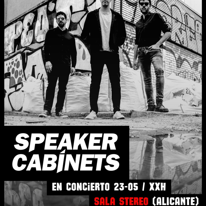 Concierto GPS16 Speaker Cabinets en Sala Stereo (Alicante) 23 de mayo de 2026