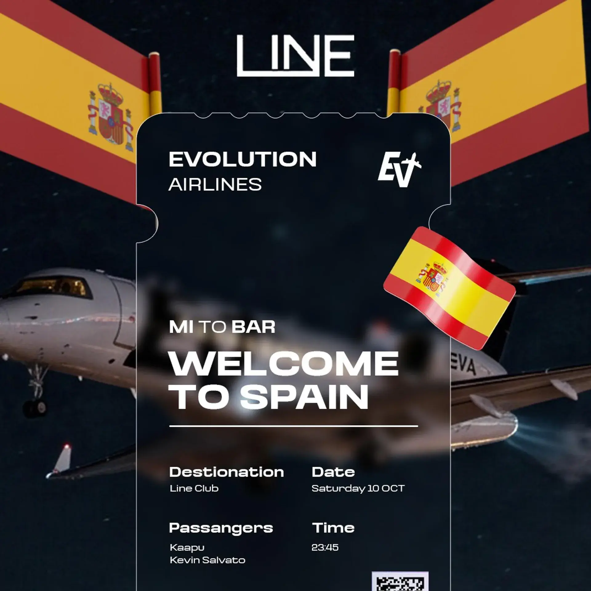 EVOLUTION, WELCOME TO SPAIN