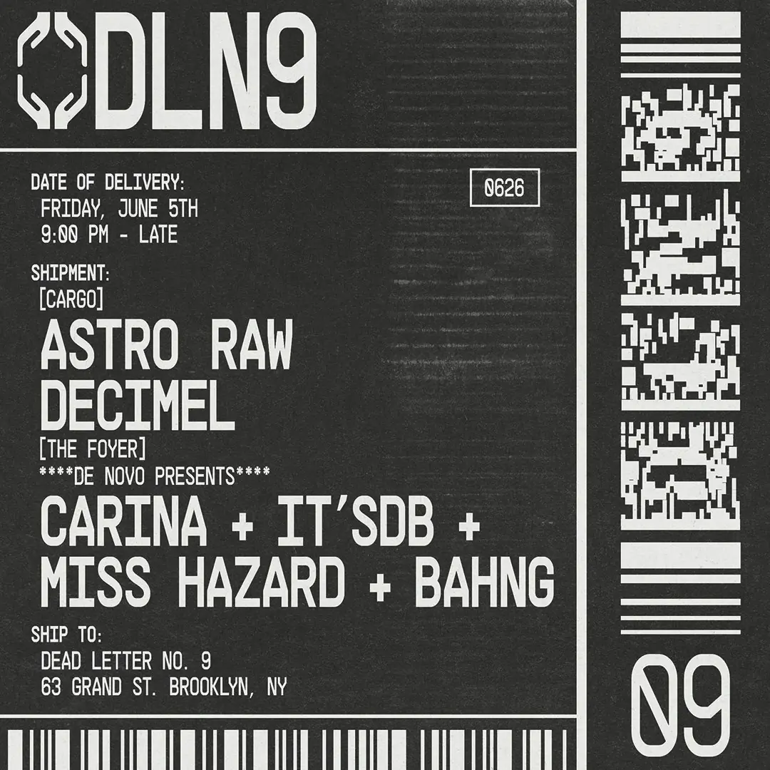 Astro Raw, Decimel, De Novo: Carina, It'sdb +more