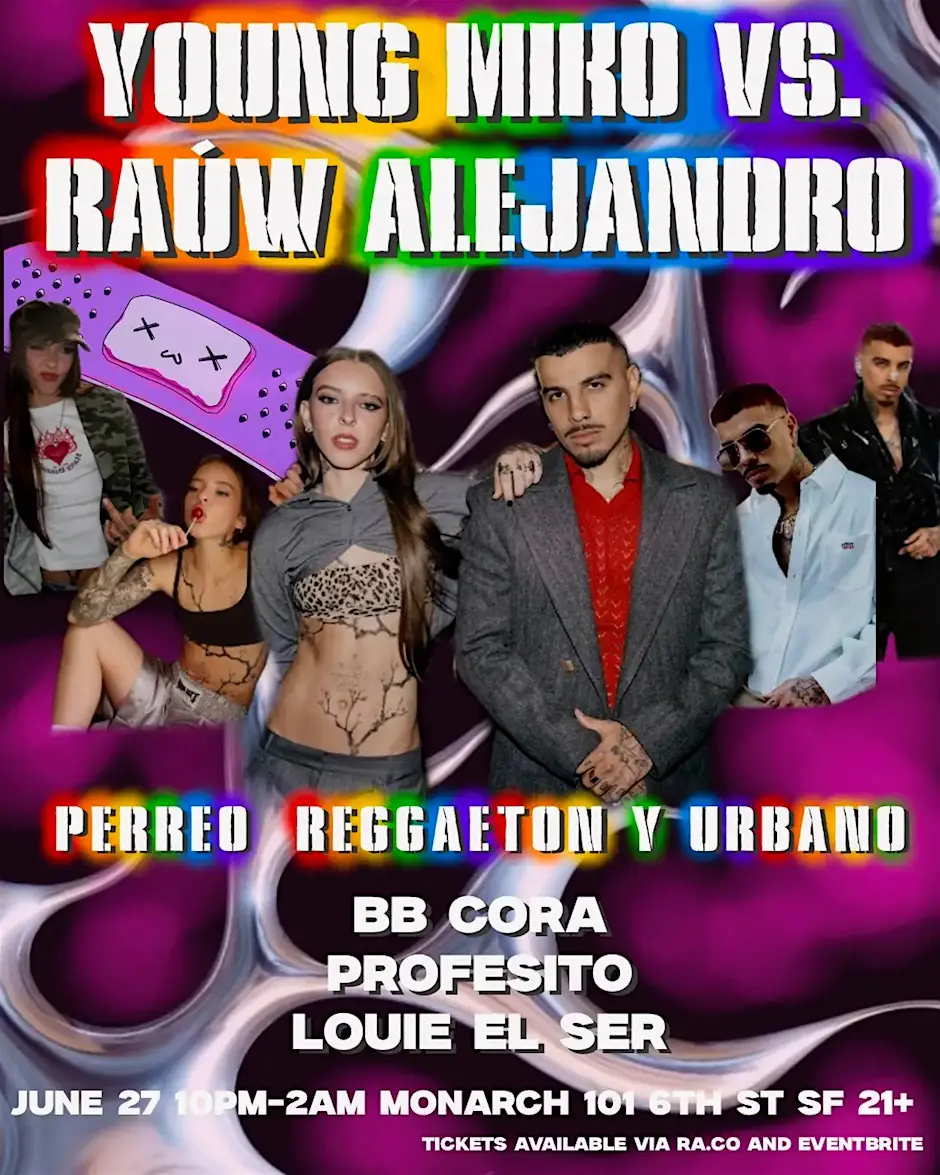 Young Miko vs. Rauw Alejandro tribute night