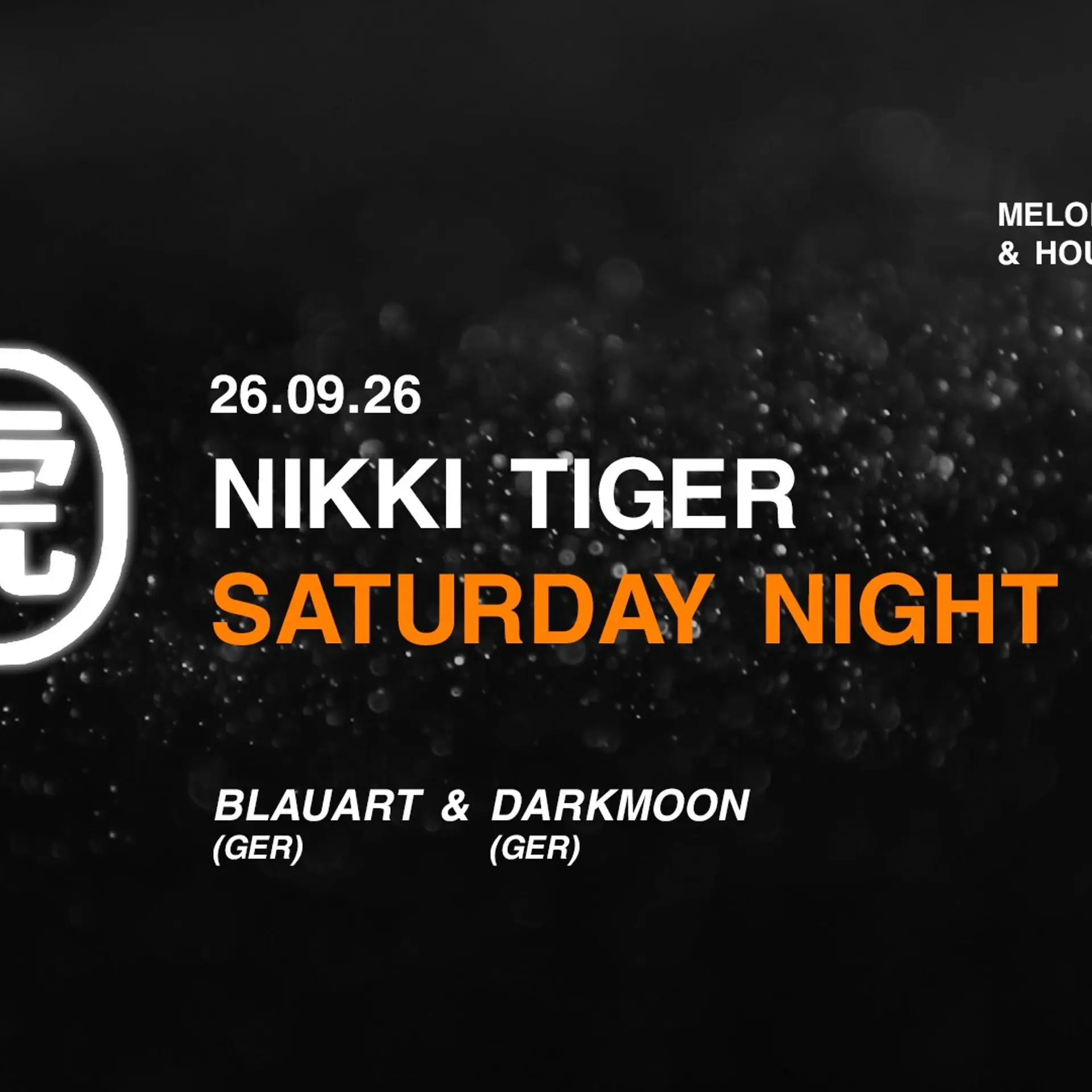 Nikki Tiger Saturday presents Blauart & Friends
