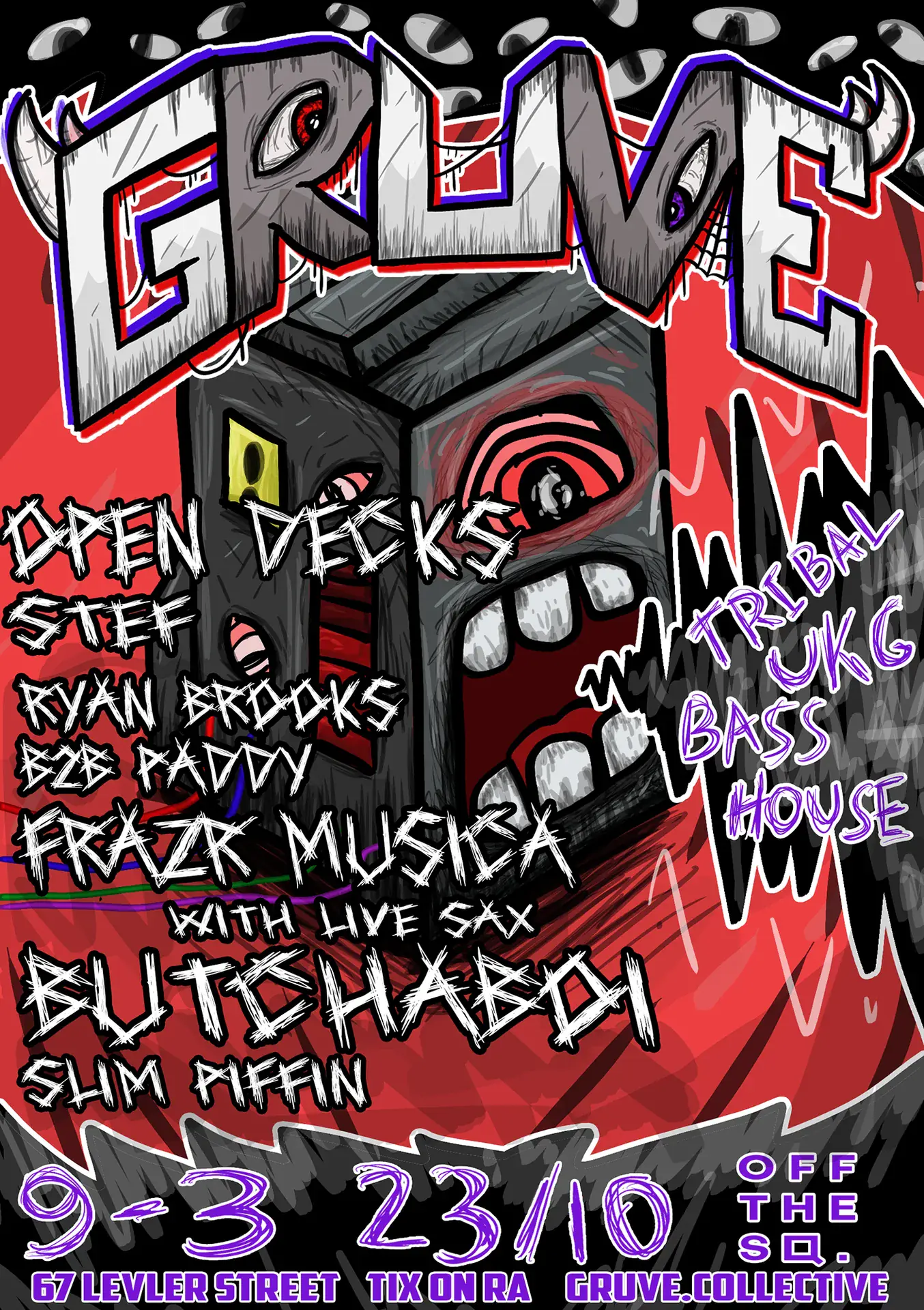 Gruve presenta: BUTCHABOI, saxofón en directo y open decks