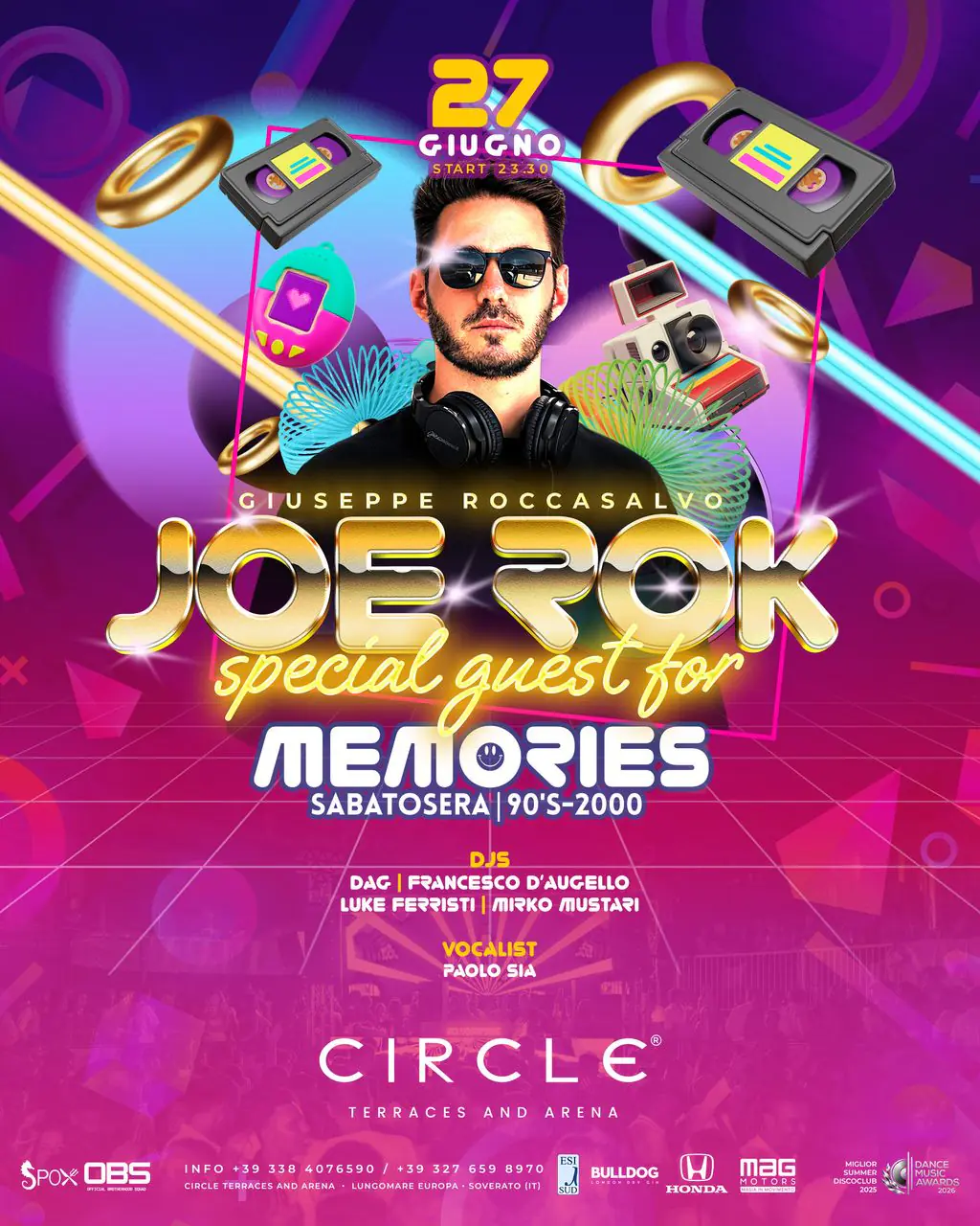 Memories 90-2000 - Special Guest: Giuseppe Roccasalvo(Joe Rok)