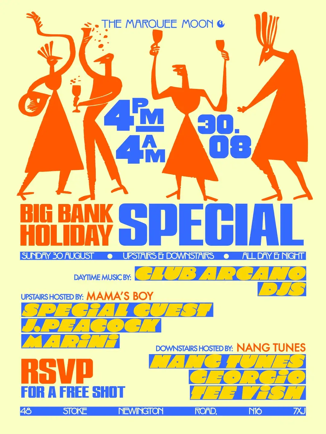 SUNDAY BANK HOLIDAY SPECIAL: ALL DAY & NIGHT DANCE