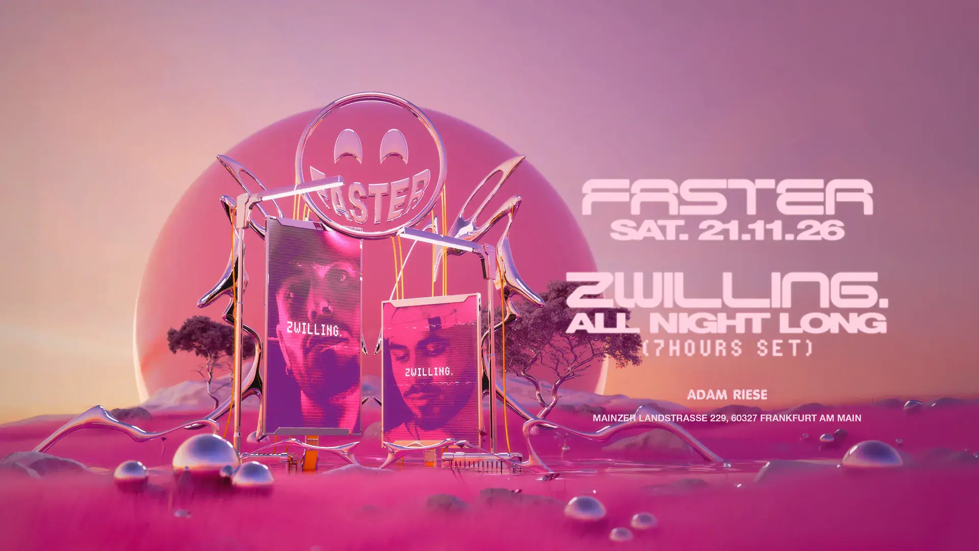 FASTER X ZWILLING. ALL NIGHT LONG