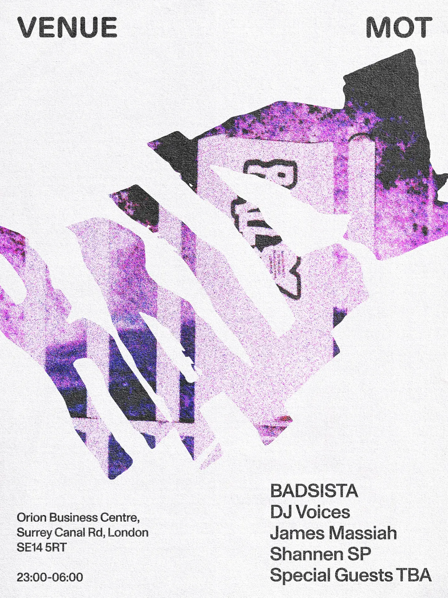 RALLY x MOT: Special Guests, BADSISTA, DJ Voices, James Massiah, Shannen SP
