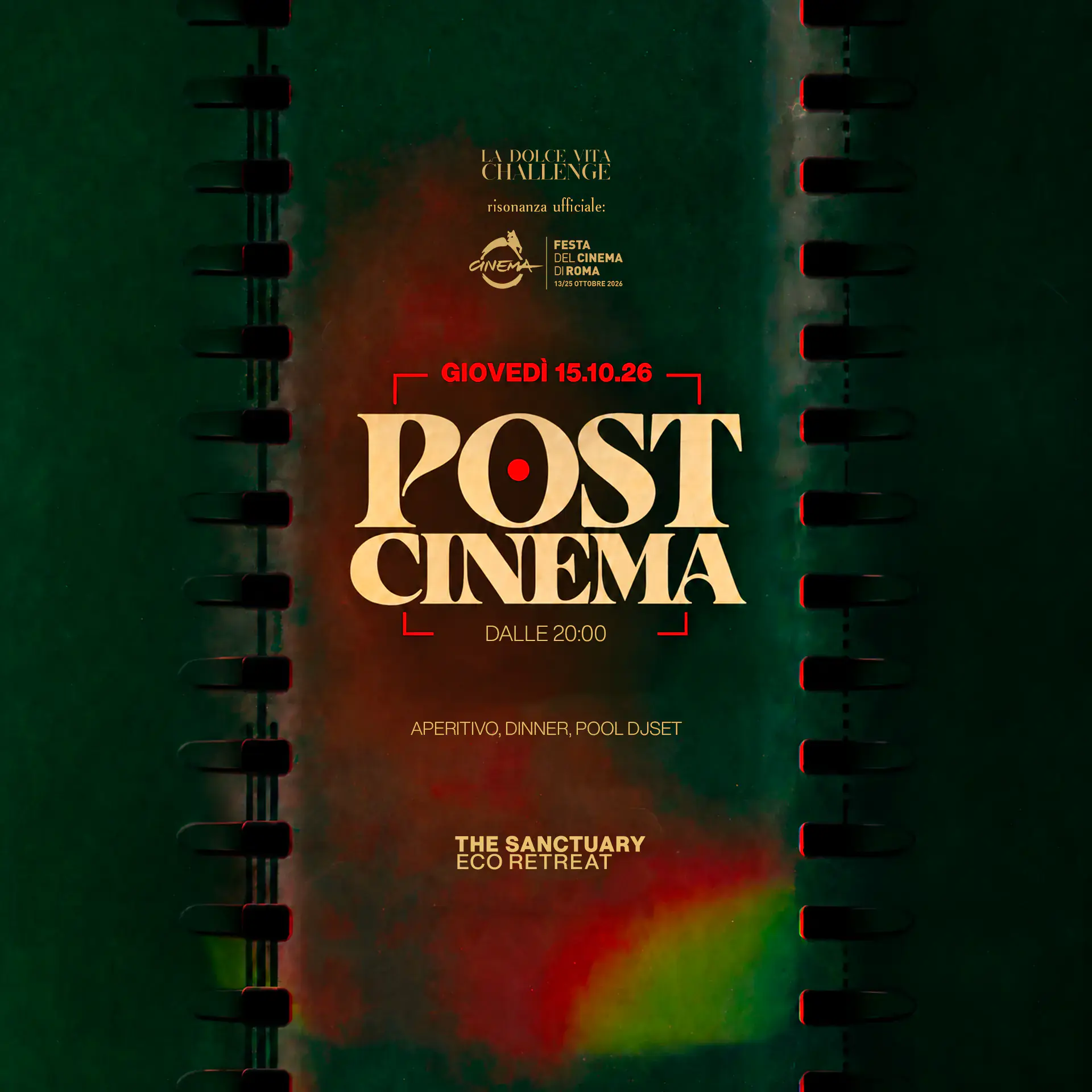 Post Office CINEMA at The Sanctuary Roma