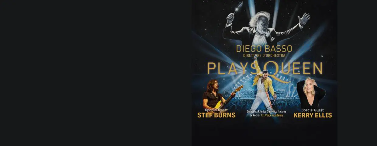 Diego Basso Plays Queen - Special Guest Stef Burns e Kerry Ellis