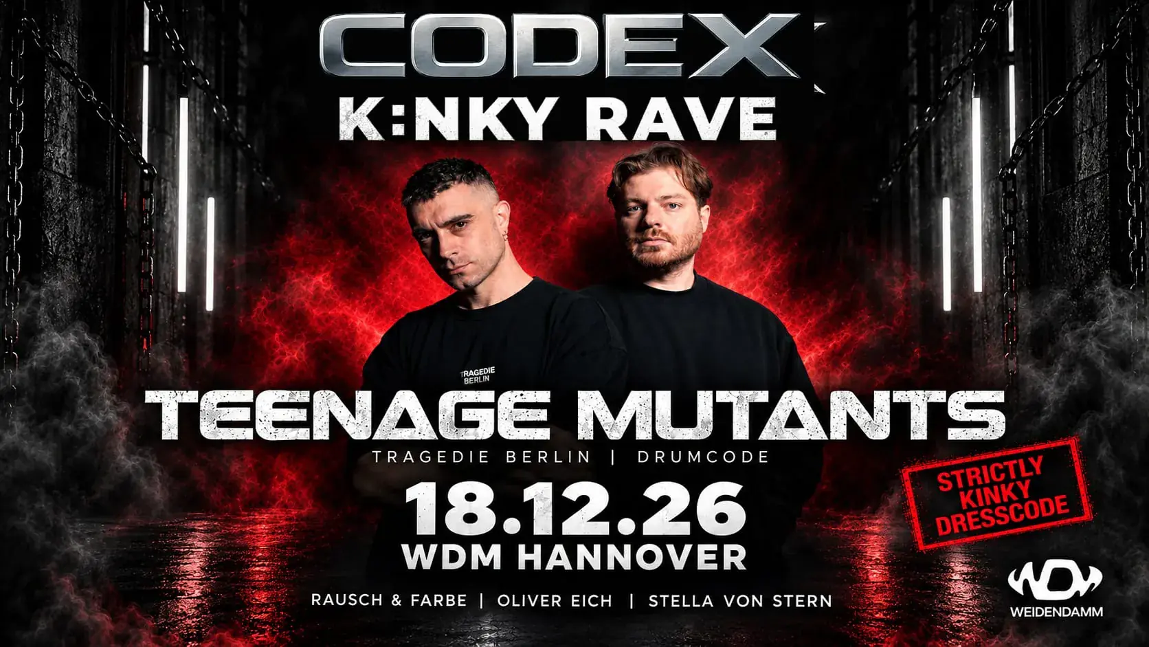 CODEX Kinky Rave with Teenage Mutants