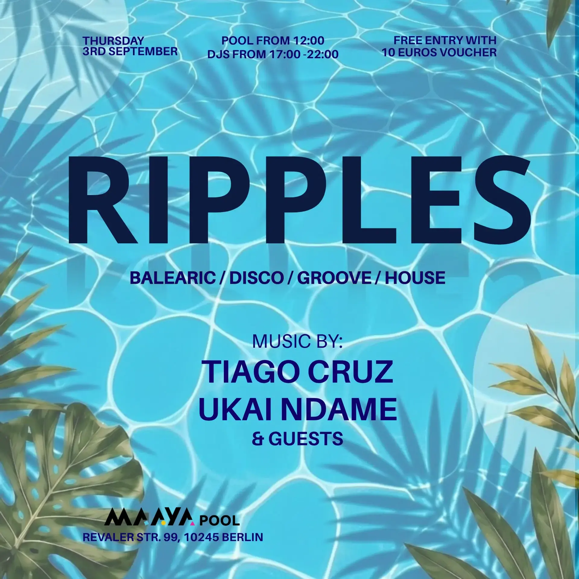 RIPPLES with TIAGO CRUZ