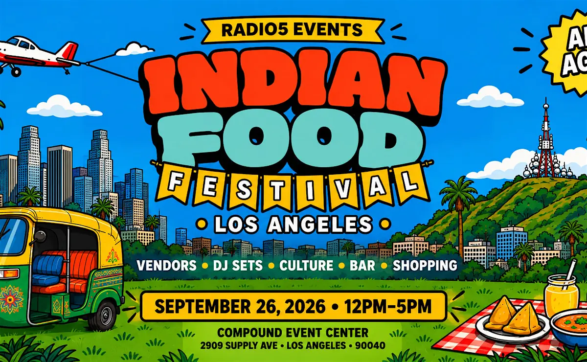 Indian Food Festival Los Angeles - Compound Event Center | Sept 26, 2026