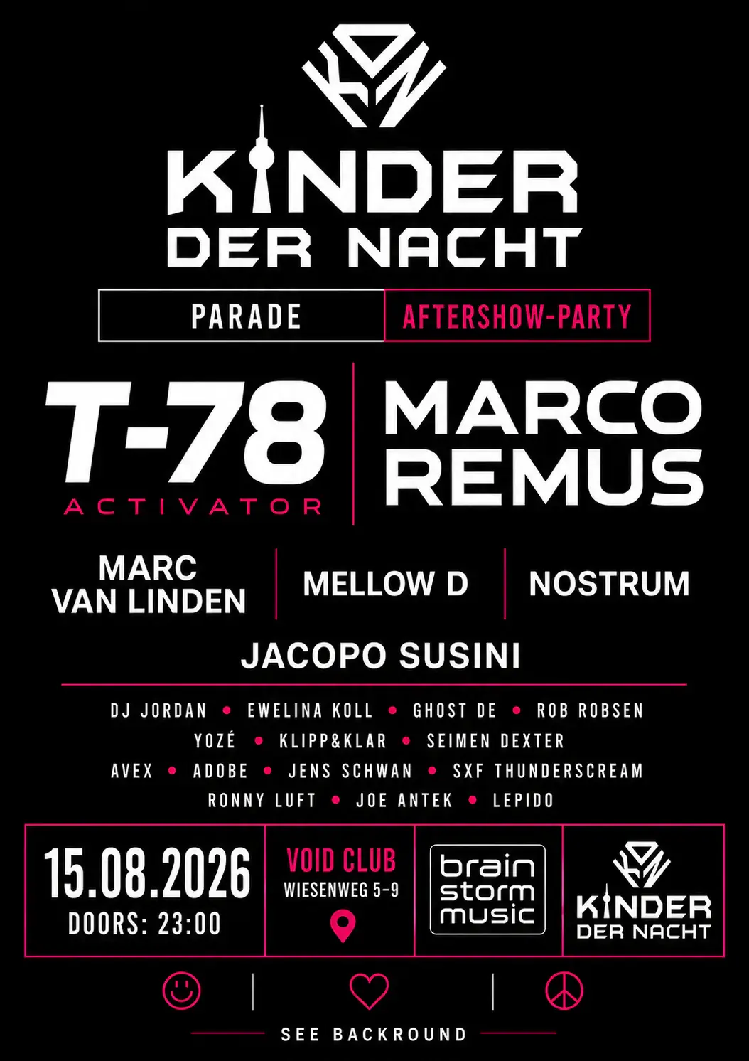 Kinder der Nacht - Parade After Party w/ T78