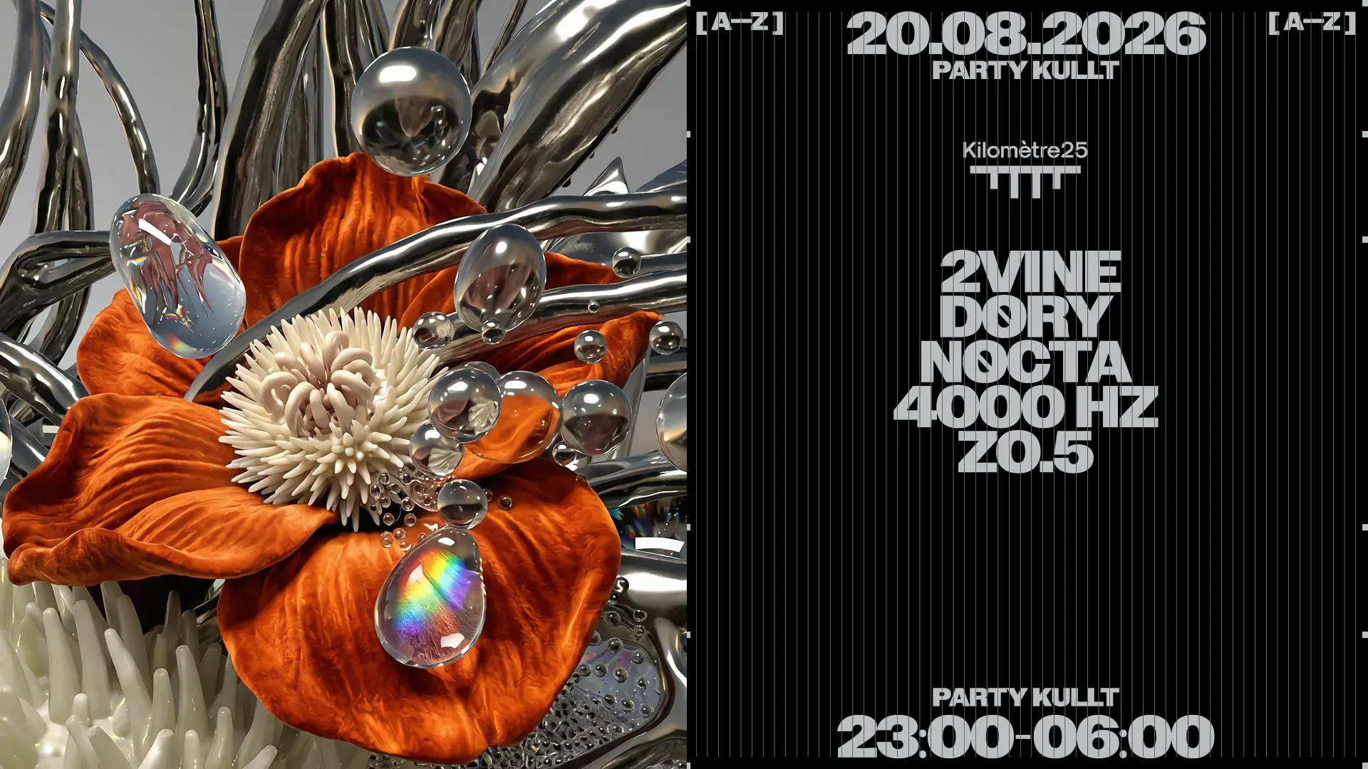 Party Kullt: 2vine - 4000 Hz - Nocta - Dory - Zo.5