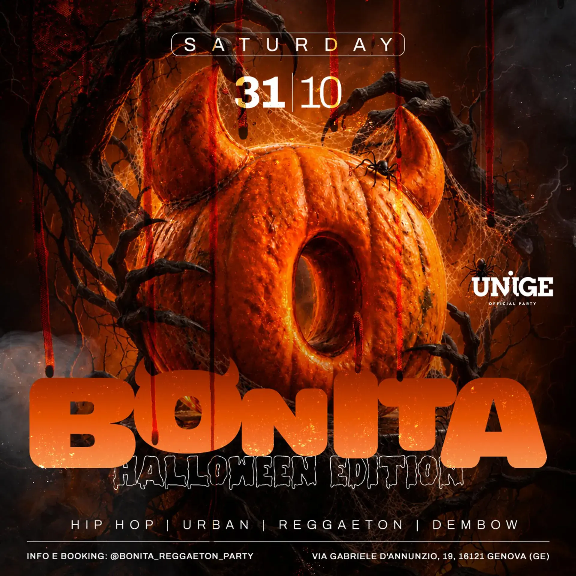 HALLOWEEN - UnigeParty x Bonita