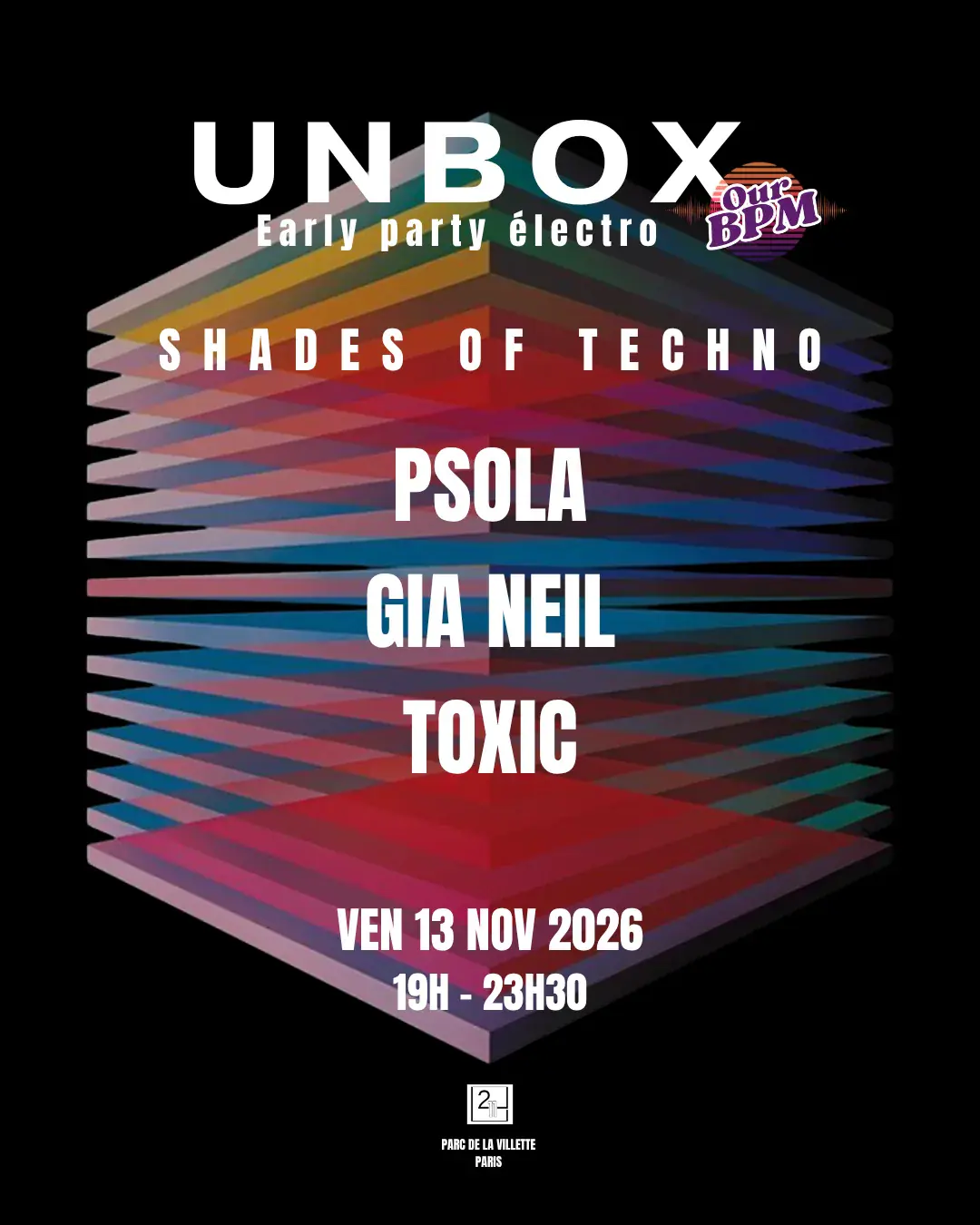 Unbox #8: Shades of Techno Early Party