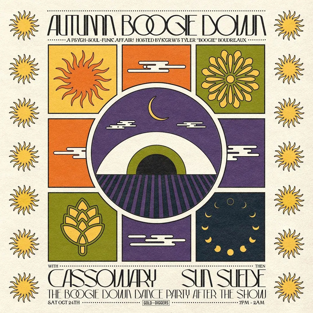 Autumn Boogie Down with Cassowary + Sun Suede