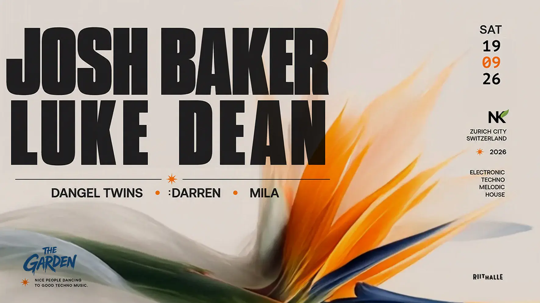 THE GARDEN w / Josh Baker