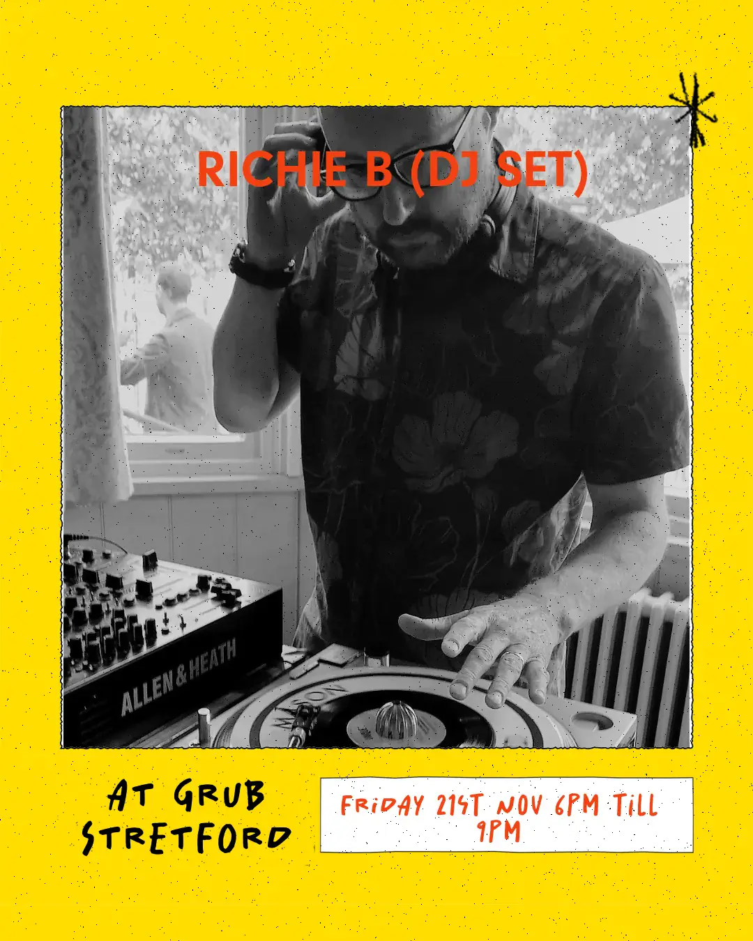 GRUB Stretford: Richie B (DJ-Set)