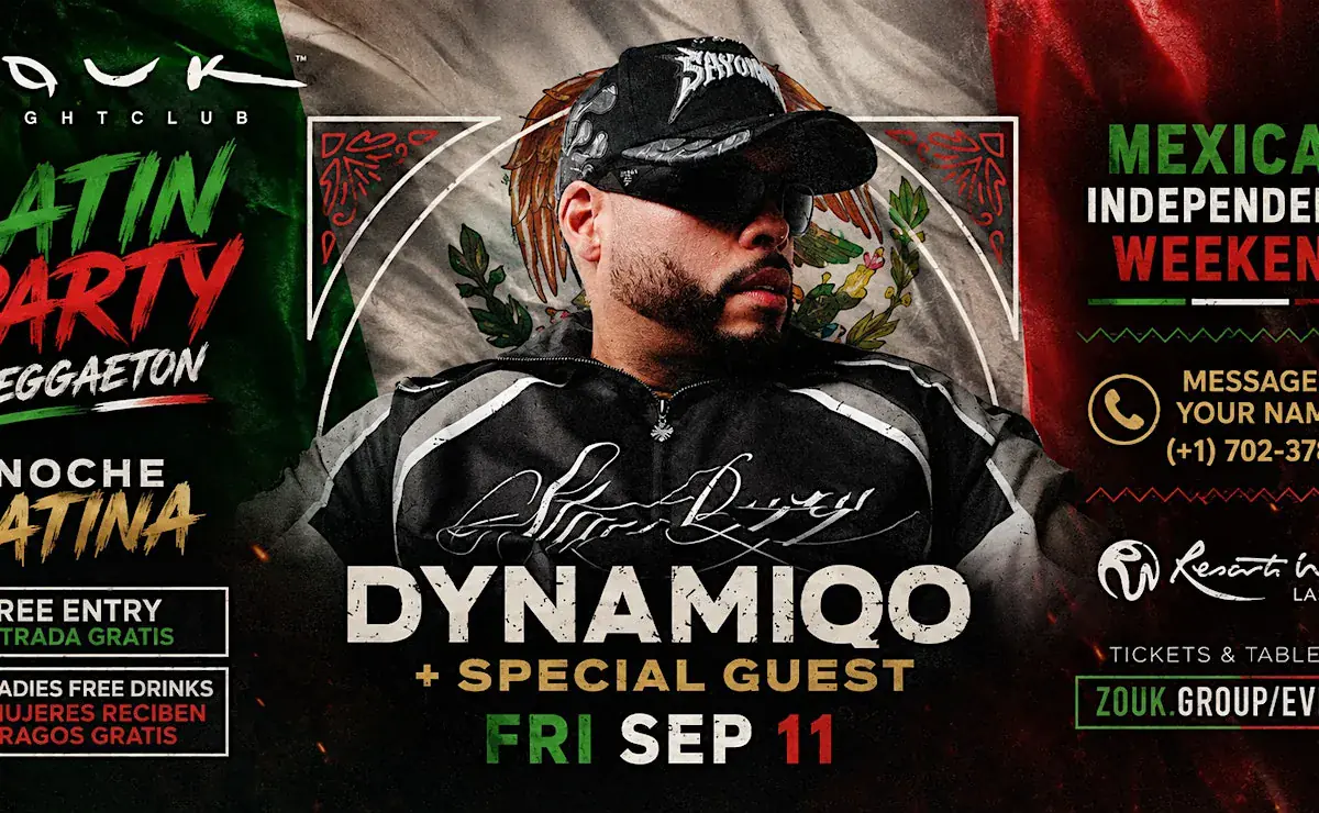 LATIN PARTY FEAT DYNAMIQO AT ZOUK NIGHTCLUB