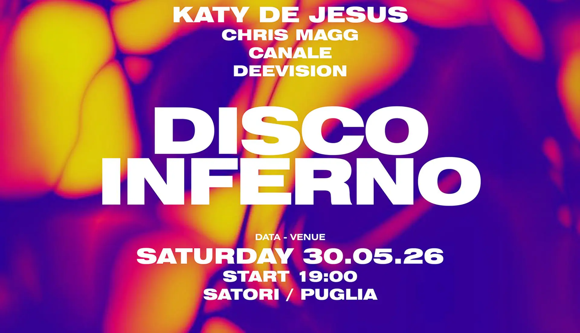 DISCO ENFER | KATY DE JÉSUS • Chris Magg. • Chaîne • Division