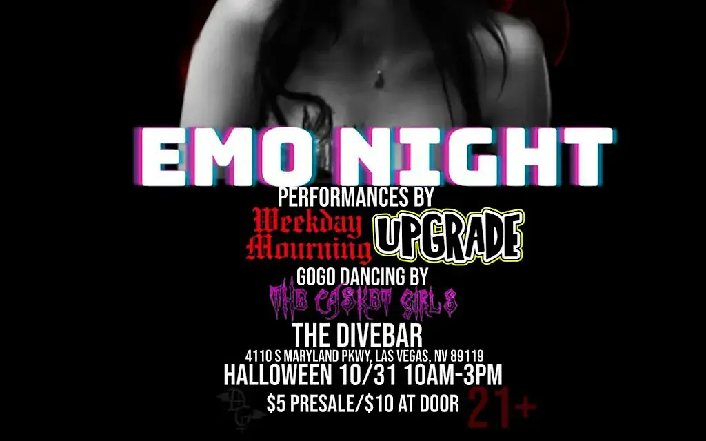 Emo Night Halloween at The Dive