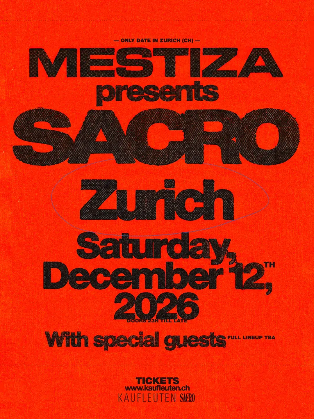 Mestiza presents Sacro
