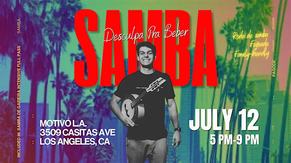 Roda de Samba with Live Music by Desculpa Pra Beber ("DPB")